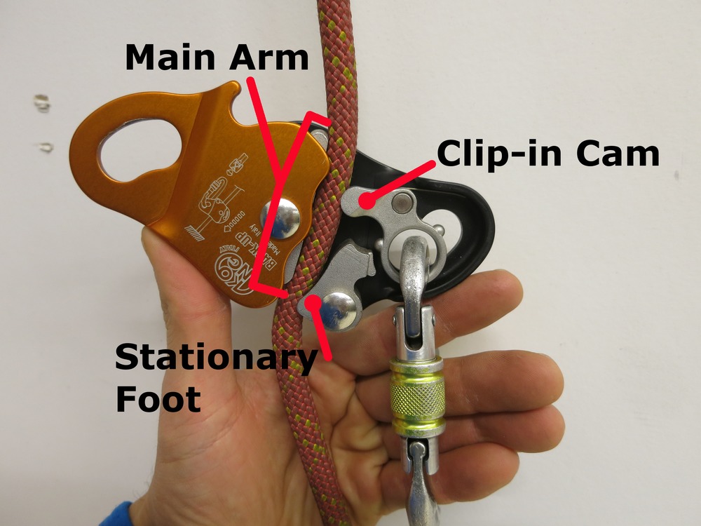 Kong Back-Up ANSI Rated Rope Grab for 7/16 Rope w/ Lanyard