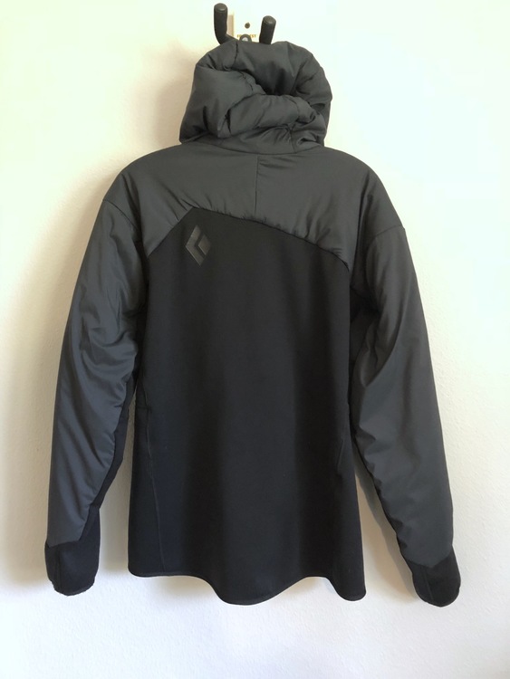 Black Diamond Deployment Hybrid Hoody Mens Grey $89 w Free Shipping