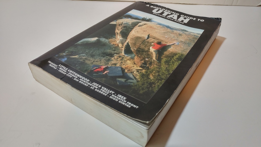 A BOULDERING GUIDE TO UTAH Joe's Valley Guidebook aka BLACK BIBLE
