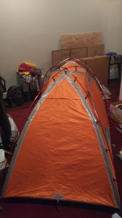 SOLD: Mountain Hardwear EV2 four-season tent (NWOT and brand new footprint)