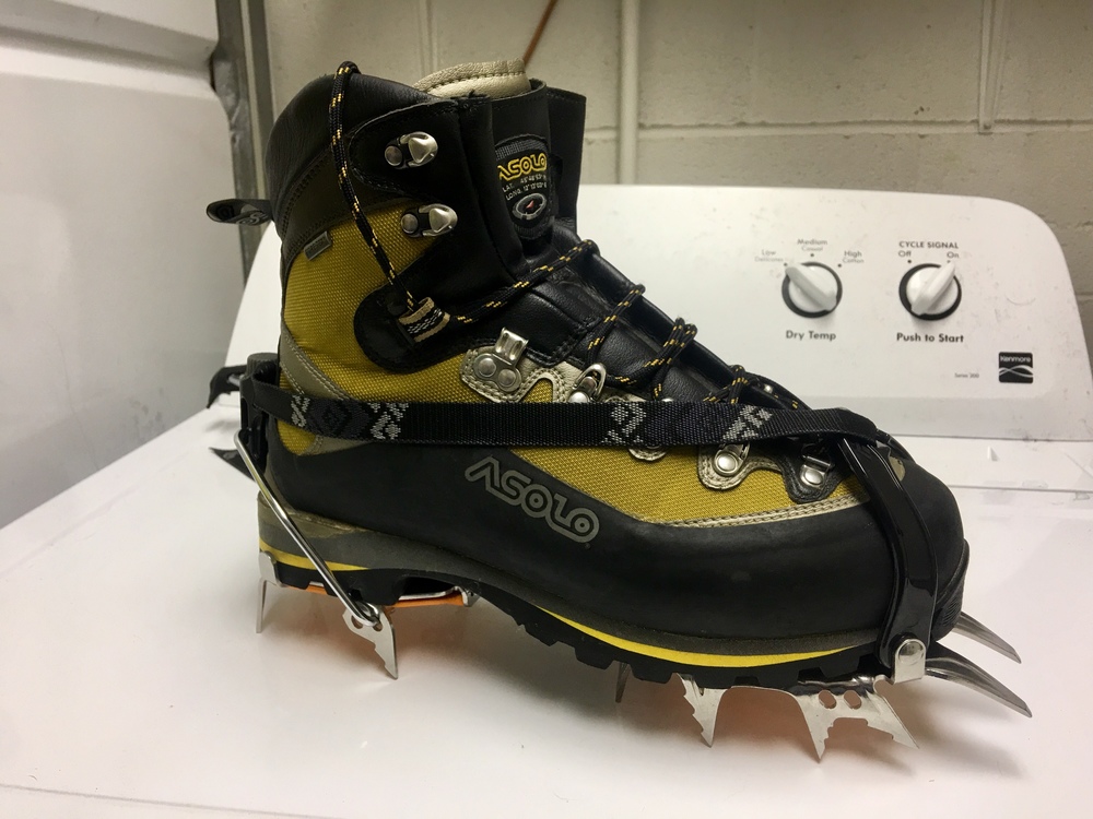 SOLD Asolo Titan GV Goretex boots Black Diamond Sabretooth