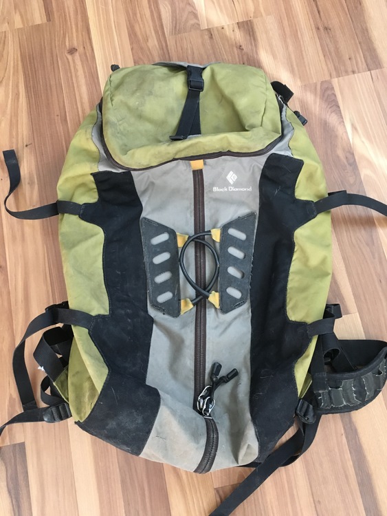 SOLD: BD Boa 35L Crag pack, Patagonia Nano Puff (L)