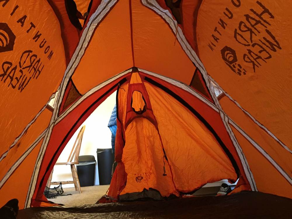 PRICE DROP FS: EV3 winter tent $400 - Mountain Hardware, single wall, 3 ...