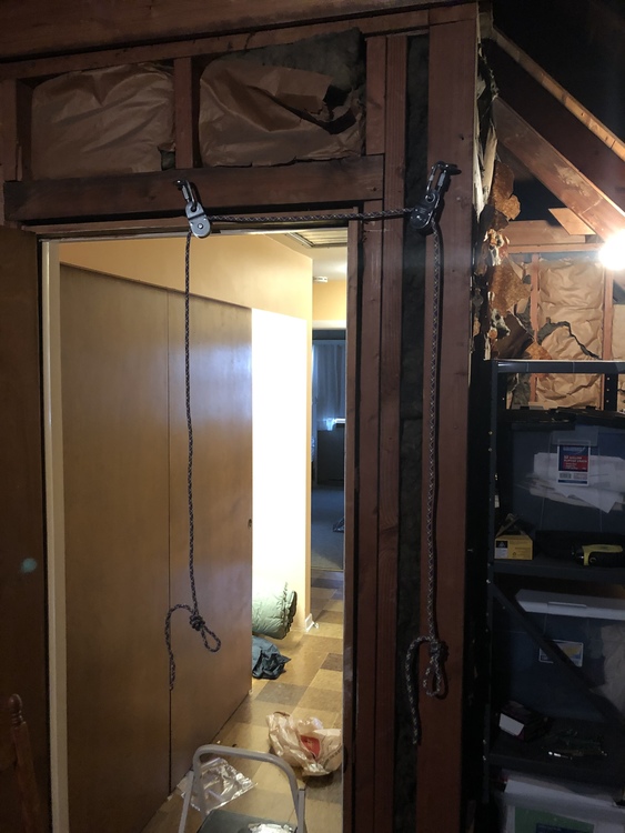 Can I a hook for bands/pulleys straight into the door frame? :  r/hangboardtraining