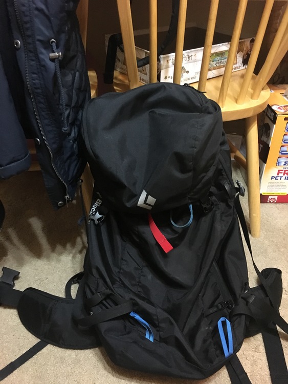 black diamond 45l