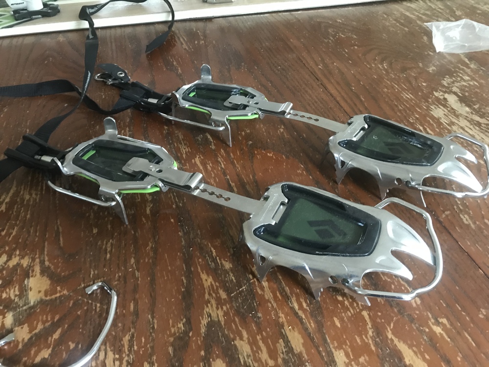 FS Backcountry ski boots, BD crampons, dynafit ski crampons for sale