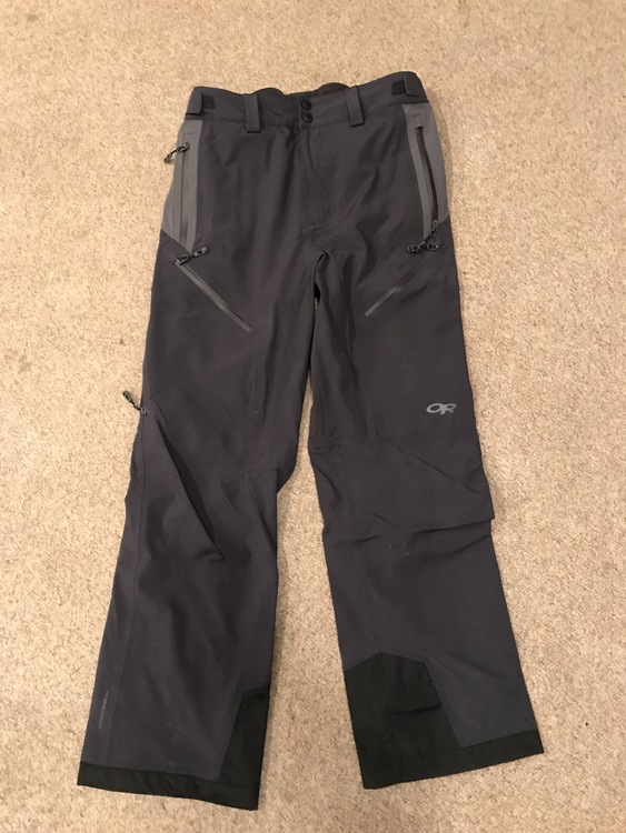 FS Hybrid Soft Shell Ice Climbing pants/ski pants Outdoor Research