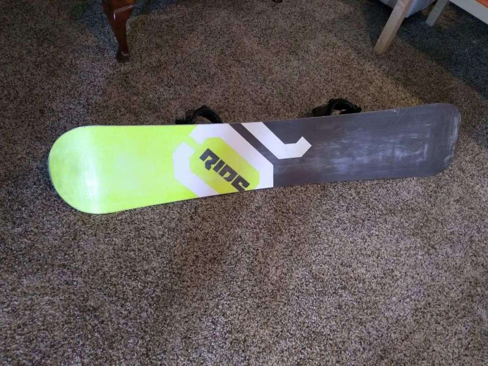 Ride Decade 160cm Snowboard W/bindings