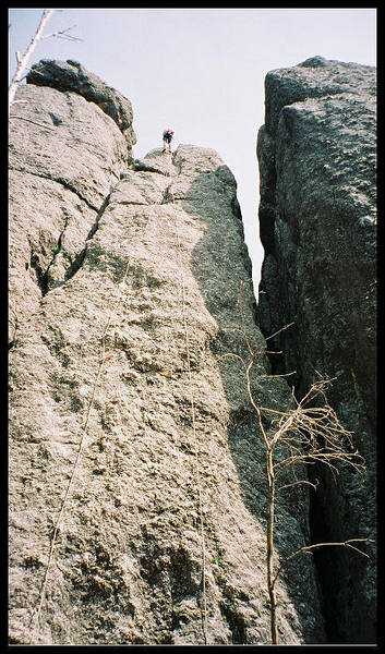 Troy Schmidt setting the TR, July,2002