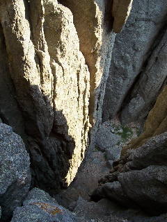 Looking down Pitch 1.