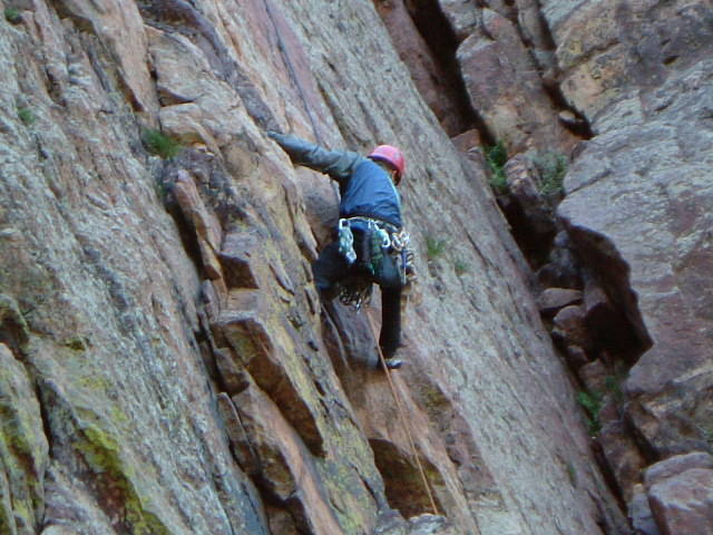 Eric Haye - Takin on the Zot Crux. Don't slip...