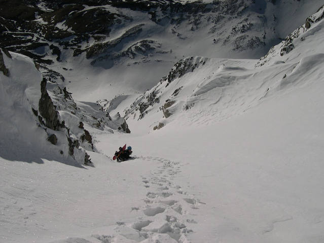 This photo was taken on June 1, 2004. One foot of fresh snow.
