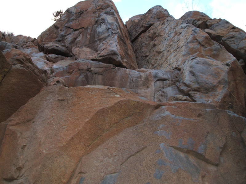 Turkey Chute and top rope problems next to it.