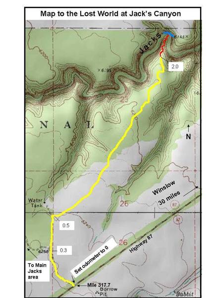 Map to the Lost World.