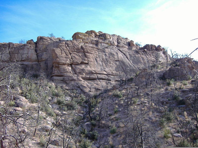The west wall.