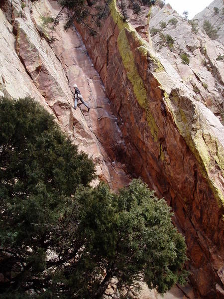 Above what we thought would be the crux.