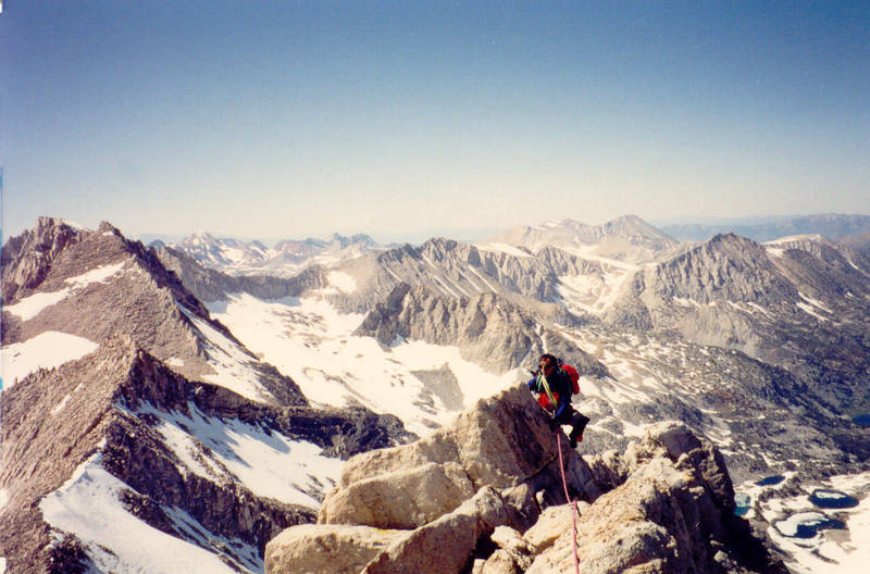 Summit ridge.