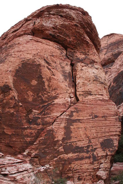 Full View of the Climb Bandits Route