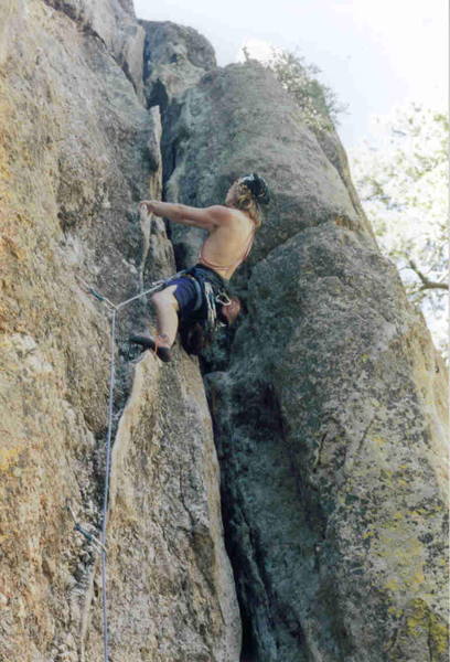 Me at about the middle of the route