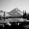 Classic Arrow Peak from the beautiful and remote Bench Lake. (c) Noreen Owen