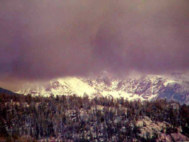 September storm in The Winds.<br>
<br>
Pole Creek to Highline Trail.<br>
<br>