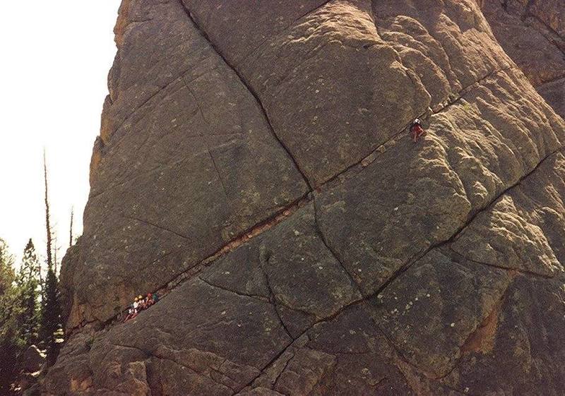 The 2nd pitch, Sky Route variation.