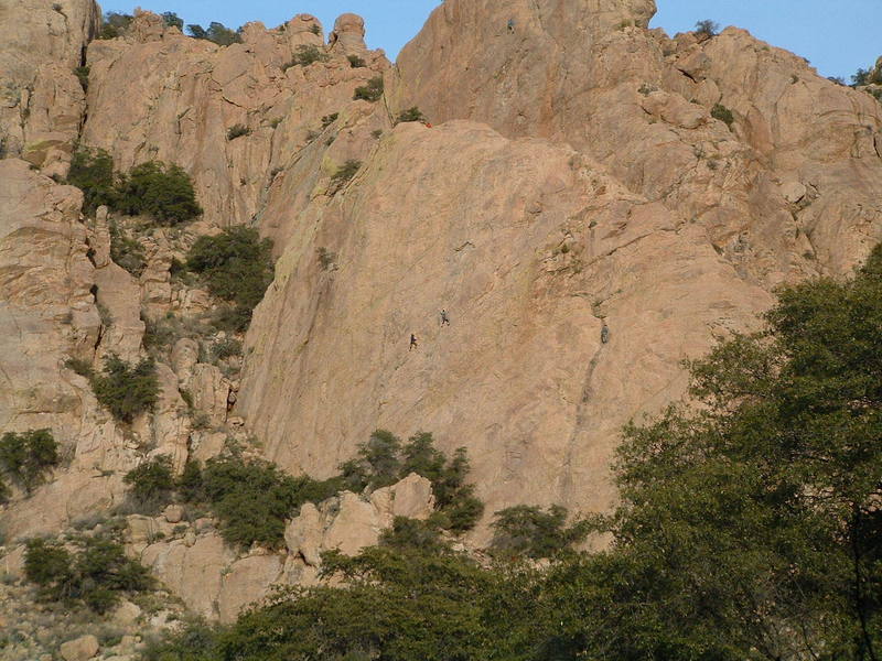 A shot of me on Isle of You. Great climb.