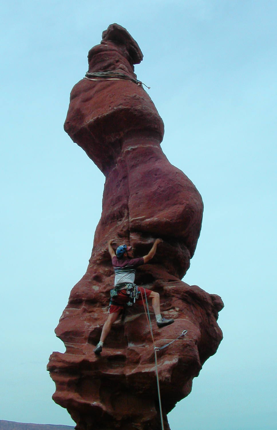 The incredible final pitch of Ancient Art, Fisher Towers.