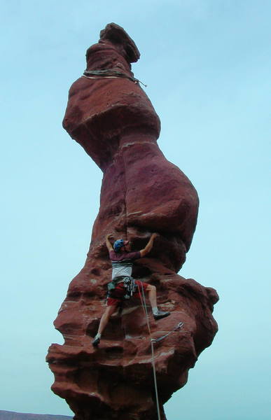 The incredible final pitch of Ancient Art, Fisher Towers.