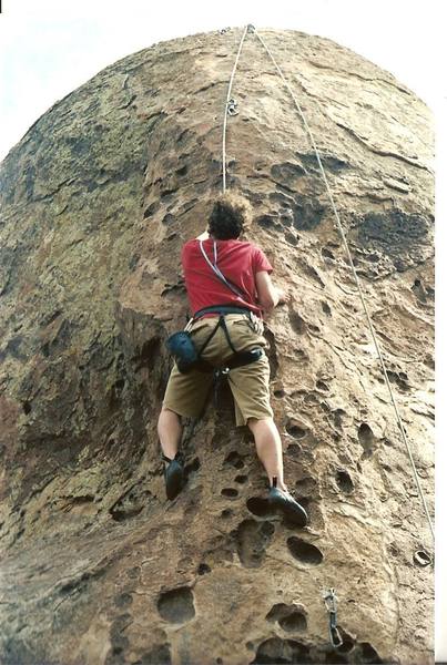 The main arete.