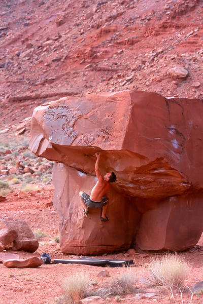 Dakota Working On Something Hard At Big Bend