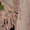 Rebecca on the first pitch of Calypso.