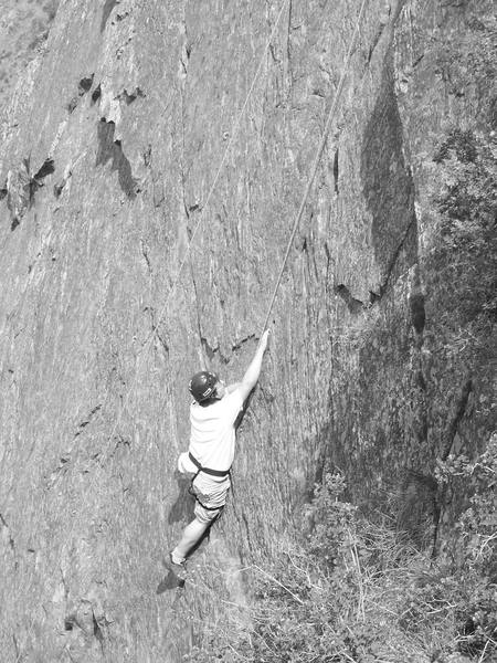 Nick on his first 5.6 TR and he flashed it!