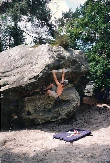 Fountainbleau 2001 - First climbing trip ever, pretty obvious why I stayed w the sport