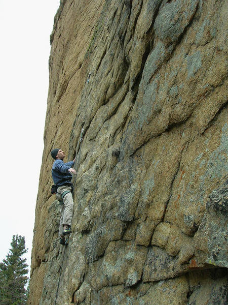 After executing his patented 'Chalk n Shake' method, Mico Alejandro then cruised to the top of yet another onsight.