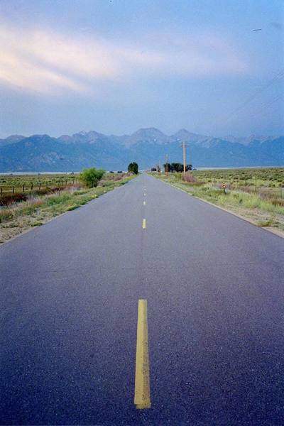 Road to Crestone.