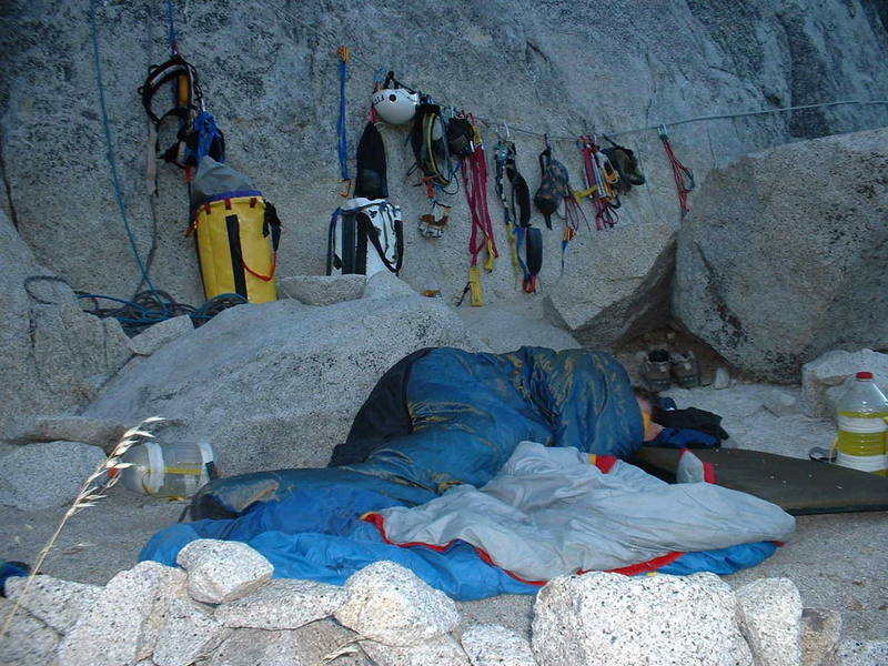 Dinner Ledge Bivy.  Photo by Russ Walling