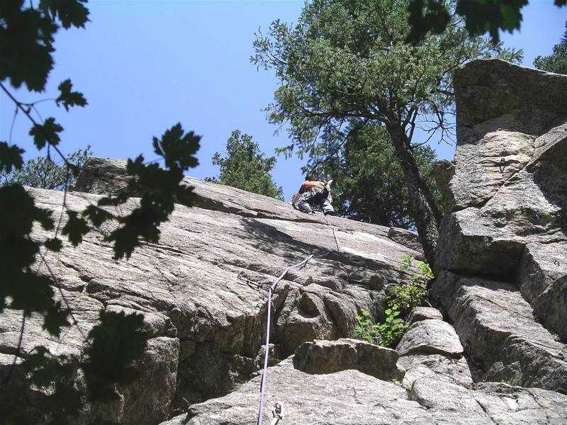 Erik Marr on the upper section of Road to Isengard.