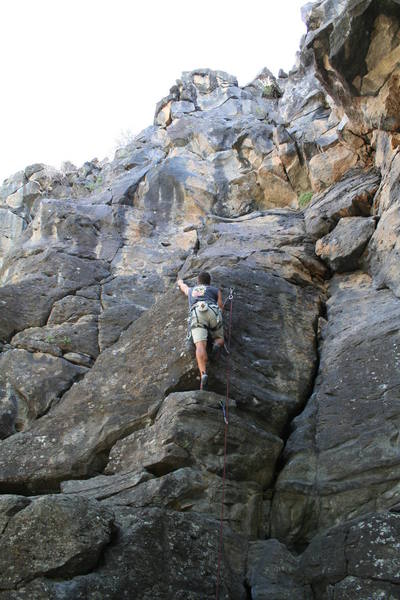 Brian leading Chef Sheri; fun route!