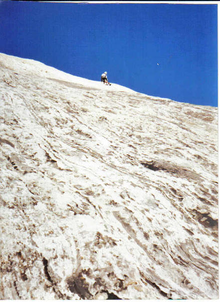 After the traverse right pitch 4