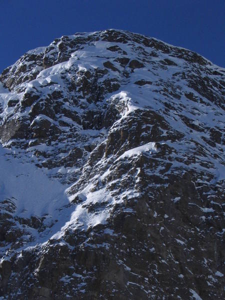 The business. One of the finer winter alpine face in RMNP.
