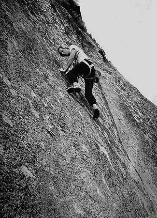 Al Swanson on the first ascent of 