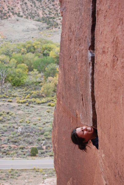 Sam approaching the business on Big Baby