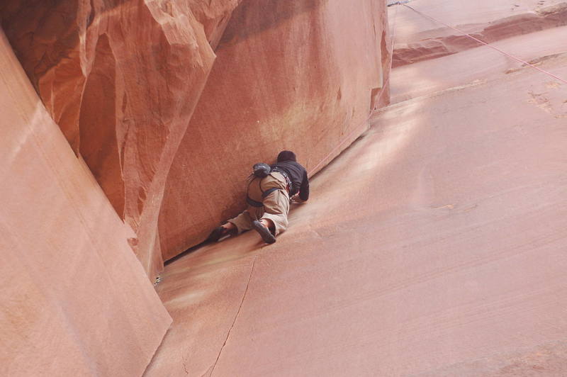 Me on Incredible Hand Crack.