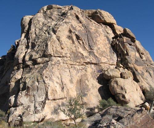 Bear Island-Northwest Face.<br>
Photo by Blitzo.