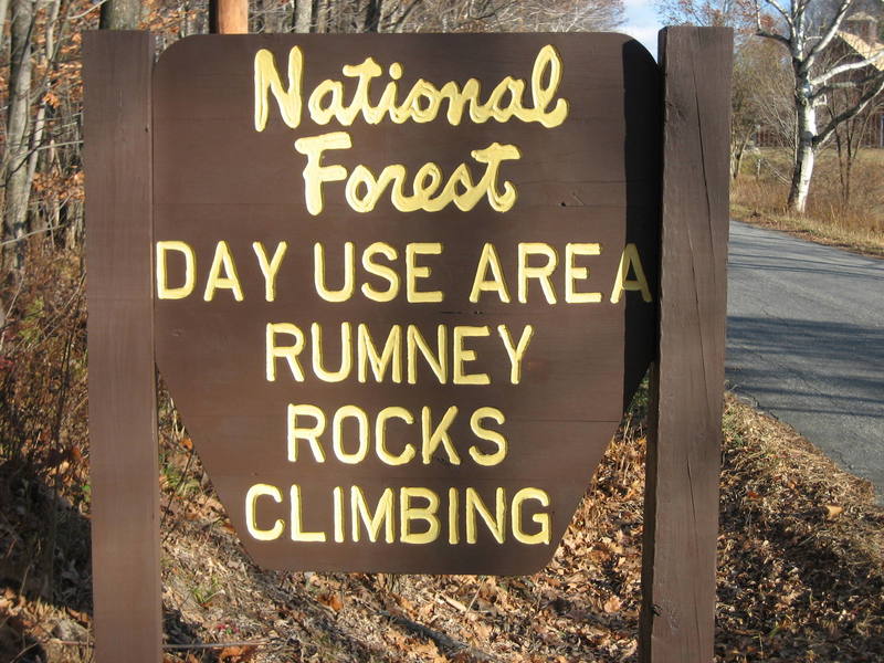 Welcome to Rumney. Ready for some rocks climbing?