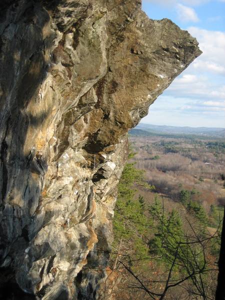 The unmistakable prow of Predator. The ledge can be seen in the bottom of the photo.
