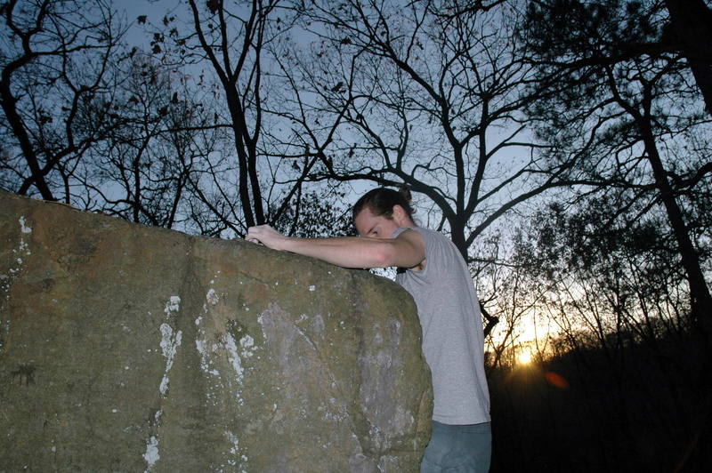 Me working on the top of it. Its kind of a beach whale over the top.