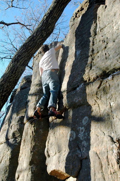 Tom working the top of the problem