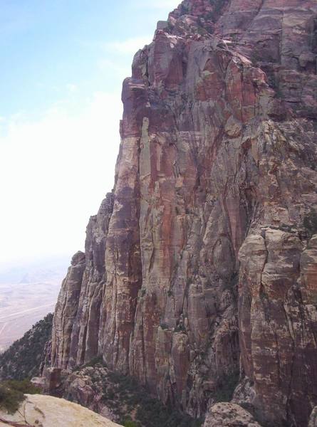 cloud tower area from jack rabbit buttress